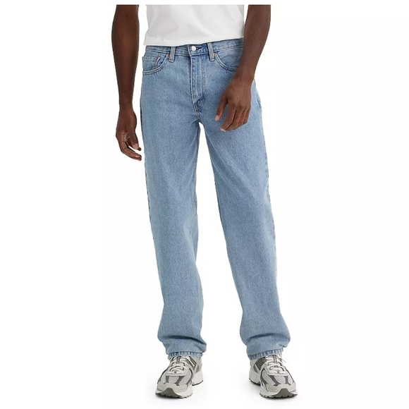 Men's Light Blue 550 Relaxed Fit With Tampered Leg Size 36 Waist - Picture 1 of 5